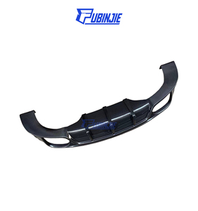 Diffuseur de pare-chocs arrière en fibre de carbone <span class=keywords><strong>Macan</strong></span> pour Porsche <span class=keywords><strong>Macan</strong></span> 95B.1 2014-2021, diffuseur arrière en carbone - Product Image 6