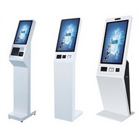 Zhongkeyuanma Zkym-039 Dispositivos de Recolección de Números de Turno de Autoservicio para Centros de Atención Gubernamental, Kiosco de Auto-servicio con Código QR e Identificación