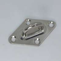 Charnière à embout en acier inoxydable 316 pour usage maritime, 38x38mm (1,5 pouce x 1,5 pouce), charnières de pont, charnières à sangle, accessoires de quincaillerie pour bateaux, yachts et navires