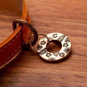 Tutti i colori per mescolare qualità fine in lega di alluminio collare per cani logo personalizzato merceologico dog tag con codice qr - Product Image 3