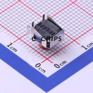 TA3-2R2AK-V-T/R Tactile Switch SMD Switch Single Pole Single Throw Round Button 1.85N Horizontal Mount - Product Image 2