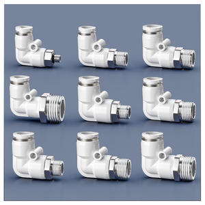 <span class=keywords><strong>PL</strong></span>シリーズパイプ継手プラスチックエルボーチューブコネクタ90エルボーワンタッチ空気圧継手クイックプッシュ - Product Image 3