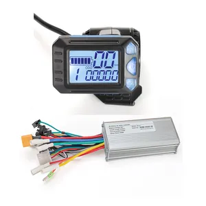 S5 24V-48V 250W 350W 500W Scooter Throttle LCD Display with USB Wire for E-Bike Scooter Electric Bike