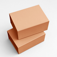 Boîte cadeau magnétique pliable personnalisée avec poignée en ruban, boîte rigide pliable pour emballage de shopping, vente en gros