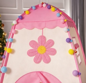Mignonne tente de jeu pour enfants à prix avantageux, grande taille, en tissu Oxford 210T, pliable et pop-up, pour usage <span class=keywords><strong>intérieur</strong></span> et extérieur par les bébés - Product Image 5