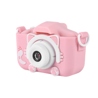 Appareil photo pour enfants au design adorable multicolore, appareil photo numérique pour filles et garçons, haute définition CMOS 20MP, vidéo 1080P, filtre