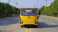 Nouveau camion de remorquage et de levage à batterie JMC, camion de sauvetage à plateau électrique longue portée