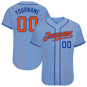 Maillot de baseball premium brodé avec logo, entièrement boutonné, uniforme de baseball pour supporters d'équipe, tenue de stade pour le jour du match - Product Image 1