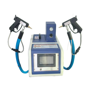 Máy bơm piston 5L Máy làm nóng chảy keo nóng Hệ thống dán keo Máy phun keo 2 đầu ra 2 ống 2 súng phun cầm tay - Product Image 1