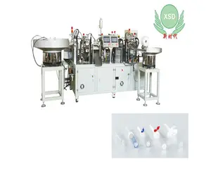 Automatic Assembly Machine For Butterfly Joint Screwing Cap Medical Infusion Set Making Machinery