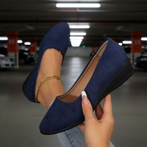 Zapatos de Plataforma Cómodos para Mujer, Zapatos Planos Casuales para Usar Todo el Día y para el Trabajo - Product Image 4