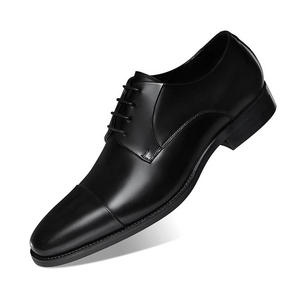 Chaussures habillées pour hommes - Chaussures décontractées en cuir de style italien, fabriquées à la main, chaussures habillées et Oxfords en cuir pour hommes - Product Image 5