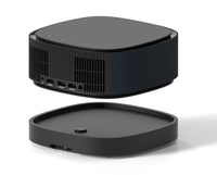 Mini Smart TV 4K 8K 3D Teléfono de tiro ultra corto Android 9,0 AOSP Batería incorporada LCD Proyector al aire libre