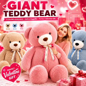 Ours en peluche géant en gros d'usine avec nœud en ruban, multicolore, personnalisable OEM pour cadeau de Saint-Valentin - Product Image 2