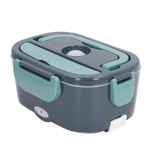Chauffe-plat électrique 2 en 1, boîte à lunch portable, 220v/110v/12v/24v, chauffage, boîte à lunch électrique - Product Image 1