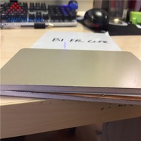 Panneau composite en aluminium Dibond ACP série 5000 de 1220*2440 mm pour ustensiles de cuisine, haute résistance à la corrosion, couleur personnalisée