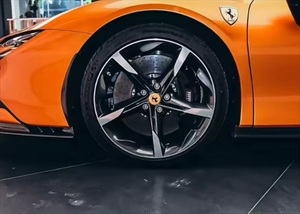 Nuovi Kit Carrozzeria Auto in Fibra di Carbonio Secca di Alta Qualità, Finiture Laterali Paraurti OEM con Fissaggio a Bullone per <span class=keywords><strong>SF90</strong></span> - Product Image 2