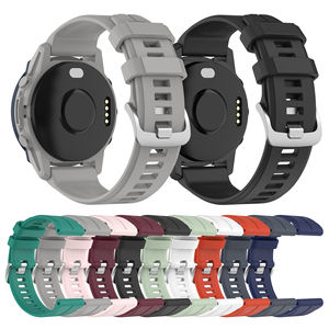 Tschick 22mm <span class=keywords><strong>correa</strong></span> de silicona para <span class=keywords><strong>Garmin</strong></span> <span class=keywords><strong>Forerunner</strong></span> 965 banda pulsera <span class=keywords><strong>Forerunner</strong></span> 955 Solar 945 LTE 935 <span class=keywords><strong>745</strong></span> accesorios de <span class=keywords><strong>correa</strong></span> de reloj - Product Image 1