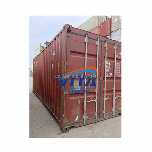 Alta calidad 40ft 50%/80%/100% Nuevo contenedor seco de acero Corten vacío usado para el hogar para almacenamiento y transporte - Product Image 6