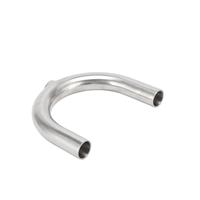 Fabricant de raccords de tuyauterie sanitaires en acier inoxydable 304 316L Soudage à 180 degrés Raccord en T à trois voies de type U