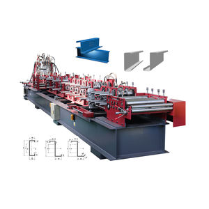 आसान संचालन धातु गैल्वेनाइज्ड स्टील सी जेड आकार पर्लिन बनाने की मशीन - Product Image 1