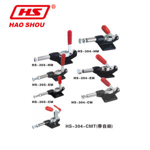 Serre-outils horizontaux Goodhand HS-305-CM, fixations de soudage, type à dégagement rapide, poussoir-tiroir, accessoires pour machines-outils de Taïwan - Product Image 1