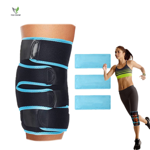 Custom Knee Ice Pack Wrap Cold Hot <strong>Compress</strong> Gel Brace for Knee Arthritis Protection with Pain Relief - Product Image 1