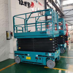 पोर्टेबल चल स्टील हाइड्रोलिक कैंची लिफ्ट उच्च ऊंचाई उठाने वाले मंच 6 मीटर-14 मीटर नए खुदरा रेस्तरां होटल - Product Image 5