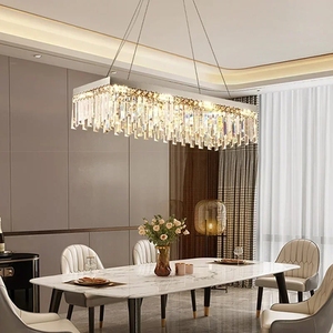 Lustres de plafond ronds en cristal de luxe français, luminaires dorés pour la décoration de la pièce, lustre postmoderne, nouvelle <span class=keywords><strong>tendance</strong></span> <span class=keywords><strong>2023</strong></span> - Product Image 5