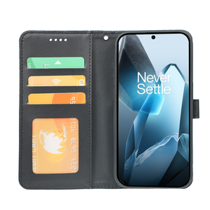 Coque à rabat magnétique design pour <span class=keywords><strong>Oneplus</strong></span> Ace 5 Pro <span class=keywords><strong>Nord</strong></span> 4 13 R Coque porte-carte étui en cuir PU innovant portefeuille pour téléphone portable - Product Image 2