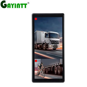 GAYINTT Kamera DVR Mobil Perekam Video 2 Kanal AHD Kamera Pandangan Samping dengan Monitor Cermin Belakang 10,36 Inci untuk Truk dan Bus - Product Image 2