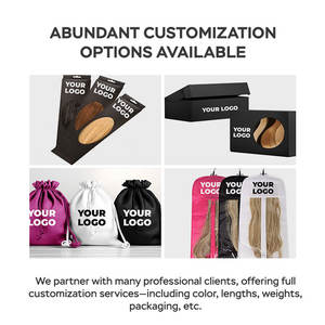 Extensions de cheveux en trame double tirée Bellecode en gros, cheveux chinois, 100% cheveux humains vierges Remy, longueur 14-26 pouces, qualité 7 étoiles, <span class=keywords><strong>beige</strong></span> - Product Image 5