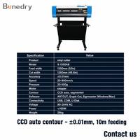 Plotter de corte automático de contorno CCD Heat Press X-1350AB, alimentación de 1350 mm, corte de 1260 mm, motor paso a paso para pegatinas, calcomanías, impresión UV y letreros.