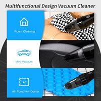 Aspirateur de voiture portable haute performance 8500Pa 12V rechargeable, aspirateur à main pour le nettoyage automobile