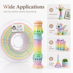 Filamento PETG Colore Osseo 1.75mm 1KG Alta Resistenza Basso Deformarsi Materiale per Stampa 3D OEM ODM - Product Image 2