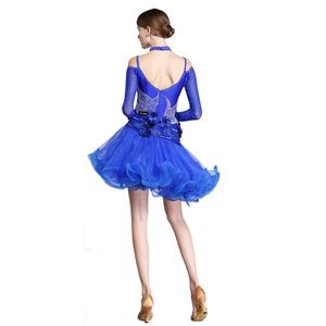 L-13285 nueva perspectiva Latina vestido cha-cha rumba competencia rendimiento traje para <span class=keywords><strong>venta</strong></span> - Product Image 6