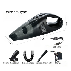เครื่องดูดฝุ่นในรถยนต์ชนิดลวดแบบพกพาสำหรับทำความสะอาดมุมในราคาประหยัด - Product Image 4