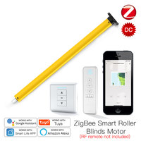 Moteur intelligent pour stores enrouleurs 2026 Zigbee, moteur de rideau électrique intelligent avec fonction de commande vocale Alexa