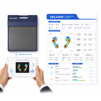 VELORA Scanner de pression plantaire professionnel portable pour la rééducation sportive, technologie de capteur IA, tablette externe