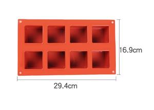 Moldes <span class=keywords><strong>de</strong></span> Silicona <span class=keywords><strong>Baratos</strong></span> <span class=keywords><strong>de</strong></span> 8 Cavidades con Forma <span class=keywords><strong>de</strong></span> Cubo Mágico 3D para Jabón, Dulces, Pasteles, Postres, Moldes <span class=keywords><strong>de</strong></span> Chocolate y Mousse con Forma <span class=keywords><strong>de</strong></span> Cubo <span class=keywords><strong>de</strong></span> <span class=keywords><strong>Rubik</strong></span> - Product Image 2