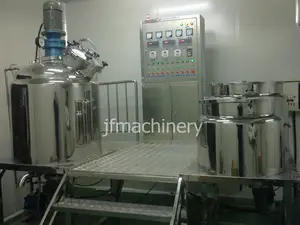Vacuum Homogenizing Emulsifying Mixer Cosmetics Cream Ointment Making Machine