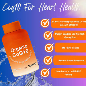 Capsules de CoQ10 de haute qualité pour réduire la fatigue, stimuler l'énergie cellulaire et favoriser la santé cardiaque - Product Image 2