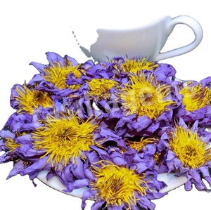 <span class=keywords><strong>Fleur</strong></span> de lotus bleue déshydratée de haute qualité Lan Lian Hua, fleurs de lotus bleues séchées entières, thé en vente - Product Image 1