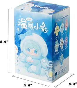 Boîte mystère en peluche Kawaii Yooki V3 Série Lapin Chaleureux, Figurine en vinyle PVC, Jouet de collection pour cadeau d'anniversaire - Product Image 6