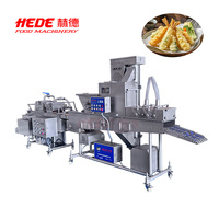 Machine à paner les crevettes frites, ligne de production de panure et de trempage, en acier inoxydable 304, motorisée, de qualité commerciale supérieure