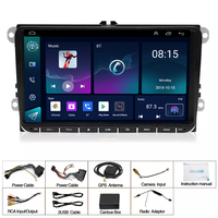 Autoradio Android 9'' pour voiture VW 2+32GB 4+64GB avec Carplay GPS WiFi USB pour VW/PASSAT/SKODA/POLO/GOLF/SEATStereo