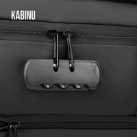 Sac à dos d'ordinateur portable personnalisé pour les voyages d'affaires, extensible et portable, pour les trajets quotidiens en extérieur