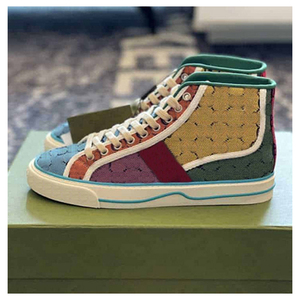 2021 The G G Multicolor Rhyton Designer High quality shoes with box walking style shoes ladies sneakers 2021
