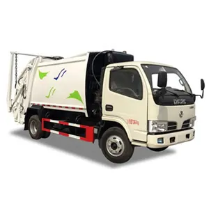 DFAC 4cbm Municipal Sanitation Refuse Rubbish Waste Collection Truck Garbage Compactor Trucks for sale