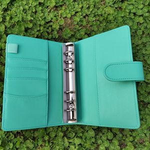 Raccoglitori economici personalizzati macaron all'ingrosso A6 raccoglitore budget <span class=keywords><strong>a</strong></span> scacchi in pelle PU raccoglitore budget organizer A5 - Product Image 3
